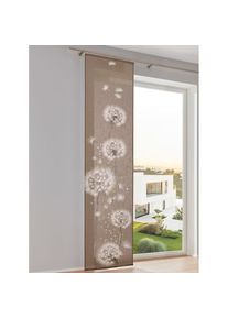 Schiebegardine Klettband 1 Stk. tlg. , HEINE HOME , 100% Polyester