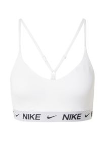 Nike Sport-BH 'Indy' Damen, navy / hellgrau / wei&szlig;, Gr&ouml;&szlig;e L