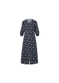 Tchibo - Kleid mit Print - Damen - Gr. 38 - dunkelblau