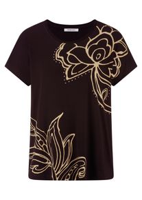 Peter Hahn - Rundhals-Shirt, schwarz, Gr. 36, Viskose