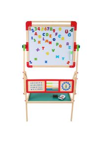 My Baby Lou Maltafel , Mehrfarbig , Holz, Metall, Kunststoff, Holzwerkstoff , Kiefer , massiv, Sperrholz , 53x122x68 cm , EN 71 , Spielzeug, Lernspiele