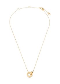 Kate Spade Kette 'Set In Stone Interlink Pendant' Damen, gold / transparent, Größe One Size