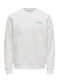 Only & Sons Only & Sons Sweatshirt 'ONSTEN' Herren, grün / mandarine / weiß, Größe XXL