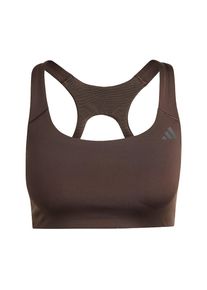 adidas Performance Sport-BH 'Optime' Damen, dunkelbraun, Gr&ouml;&szlig;e XL