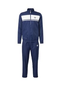 Sergio Tacchini Jogginganzug Herren Gr&ouml;&szlig;e L dunkelblau / wei&szlig;