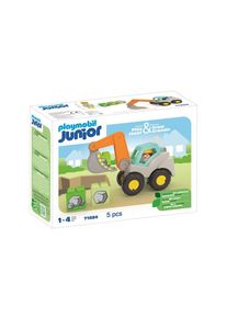 Playmobil , Spielbausteine »Junior Schaufelbagger 71684«