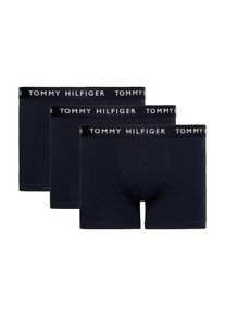 Tommy Hilfiger Underwear, Hommes Boxers 'Essential', bleu nuit / blanc