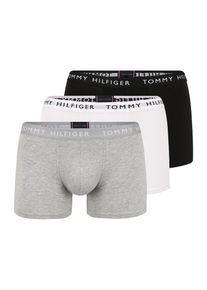 Tommy Hilfiger Underwear, Hommes Boxers 'Essential', gris chin&eacute; / noir / blanc