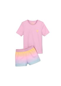 Tchibo - Shorty-Pyjama aus Bio-Baumwolle - Mädchen - Gr. 110/116 - türkis/print