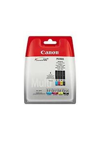 Canon CLI-551 C/M/Y/BK Multipack - 4er-Pack - 7 ml