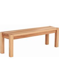 Livetastic Sitzbank , Buchefarben , Holz , Kernbuche , massiv , 125x42x35 cm , Esszimmer, B&auml;nke, Sitzb&auml;nke