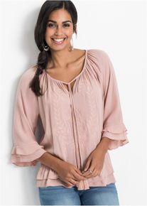 Tunika aus softer Viskose in rosa, Gr&ouml;sse 42, bonprix