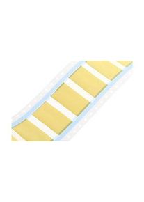 TE Connectivity TE Connectivity Yellow White Print Heat Shrink Labels50 mm - TMS-SCE-3/4-2.0-4