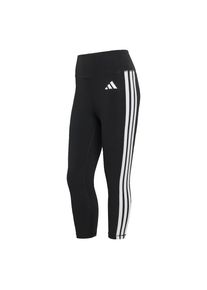adidas Performance, Femmes Pantalon de sport 'Optime Essentials', noir / blanc