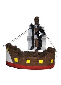 Funny Bateau pirate Pinata 45 x 20cm