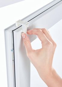 Plissee in weiss, 130x60 cm, bonprix