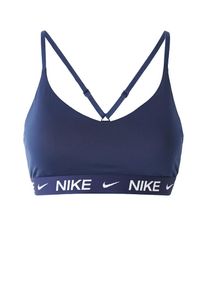 Nike, Femmes Soutien-gorge de sport 'INDY', bleu marine / blanc