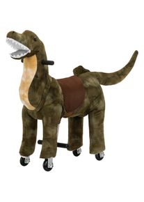 My Baby Lou Schaukeltier , Grün , Metall, Kunststoff, Textil , 27x85x76 cm , unisex , EN 71 , Fussstützen, Haltegriffe , Spielzeug, Schaukeltiere