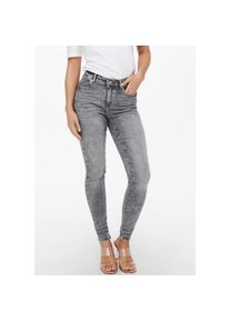 Only, Unisex, Only Skinny-fit-Jeans &raquo;ONLPOWER MID PUSH UP SK AZG937&laquo;, grau denim, S (36), L&auml;nge 30, Skinny-Fit Jeans mit Mid Waist f&uuml;r eine schlanke 