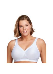 Glamorise, Unisex, Glamorise Sport-BH Einzelpackung, 1 Stk., wei&szlig;, 90, Cup C, Cup B, C, D, E, F, G, H