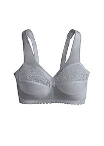 Glamorise, Unisex, Glamorise Entlastungs-BH Einzelpackung, 1 Stk., silbergrau, 100, Cup E, Cup B, C, D, E, F, G