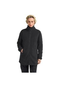 Jack Wolfskin, Unisex, Funktionsmantel &raquo;HIGH CURL COAT W&laquo; W&auml;rmend, winddicht, &Uuml;bergangsjacke, schwarz, XS, Funktionsmantel von Jack Wolfskin
