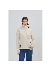 Bench., Unisex, Fleecejacke &raquo;NINJA&laquo; mit Kapuze, chalk, 38, Fleecejacke von Bench