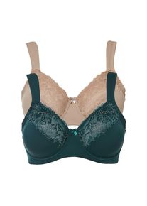 bonprix, Unisex, bonprix Minimizer-BH &raquo;Minimizer-BH mit gepolsterten Tr&auml;gern (2er Pack)&laquo; Packung, 2, 2 Stk. Minimizer-BH mit gepolsterten Tr&auml;gern (2er