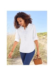 Casual Looks, Unisex, Longbluse, ecru, 38, mit 50% Baumwolle