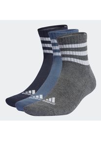 adidas Performance , Damen , Sportsocken »3S C SPW MID 3P« 3 Stk. tlg. , blau , Diese Socken für jeden Tag sind teilweise aus einem Mix aus...