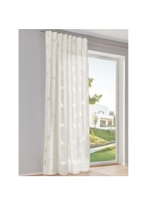 HEINE HOME, HEINE HOME Gardine Multifunktionsband 1 Stk. tlg., sanftes wei&szlig;, Polyester, Viskose, Multifunktionsband