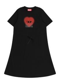 Diesel, Filles Robe, rouge / noir / blanc
