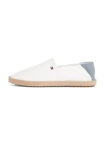 Tommy Hilfiger, Hommes Espadrilles, ivoire / bleu-gris