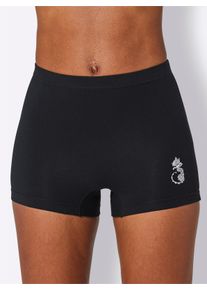 wäschepur Witt Damen Panty, schwarz, Größe 40/42, 95% Baumwolle, 5% Elasthan