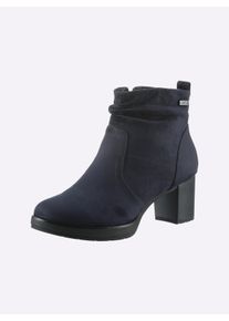 Jana Witt Damen Stiefelette, dunkelblau, Größe 37, 100% Textil