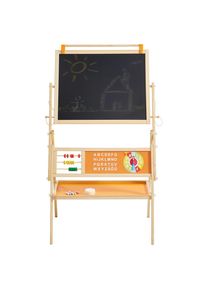 My Baby Lou Maltafel , Naturfarben , Holz, Kunststoff, Papier, Holzwerkstoff , Kiefer , Schichtholz , 68.5x112x43.3 cm , Spielzeug, Holzspielzeug