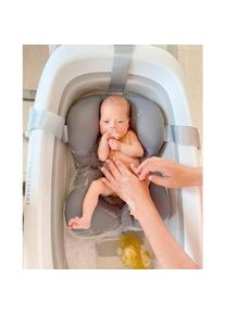 Twistshake Badewannenkissen , Grau , Kunststoff , Füllung: Polyester , 0.335x0.24x0.16 cm , weich , Badaccessoires, Sonstige Badaccessoires