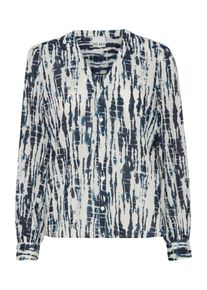 Ichi Bluse 'SIMMI' Damen Gr&ouml;&szlig;e XL dunkelblau / wei&szlig;