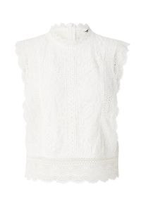 Only Bluse 'Karo' Damen Gr&ouml;&szlig;e XXL wei&szlig;