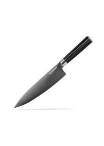 Edelstahl Chef Messer | Universalmesser aus hochwertigem deutschen Stahl | Lange Klinge | Griff aus Pakkawood