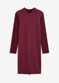 Kleid mit Rei&szlig;verschluss in rot, Gr&ouml;sse 56/58 (3XL), bonprix