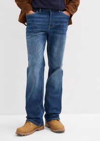 Regular Fit Stretch-Jeans Bootcut in blau, Gr&ouml;sse 64, 98% Baumwolle, bonprix