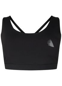 Active by Zizzi, Femmes Soutien-gorge de sport, noir