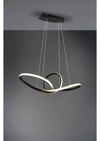 REALITY Sansa Pendelleuchte LED Schwarz, 1-flammig