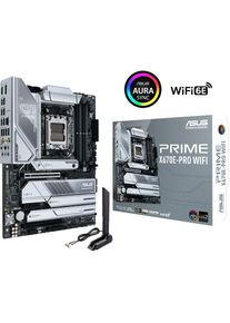 ASUS , Mainboard »PRIME X670E-PRO WIFI« Ryzen 7000, ATX, PCIe 5.0, DDR5-Speicher, 4x M.2, USB 3.2 Gen , Umfassende Kühlung: Grosse VRM-Kühlkörper,...