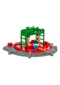 Spielzeug-Eisenbahn »Lok-Drehscheibe« , bunt , Brio
