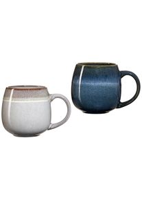 Ritzenhoff & Breker Becher »Lagom« 2-teilig, Reaktivglasur, jedes Stück ein Unikat, 475 ml , bunt , Ritzenhoff & Breker