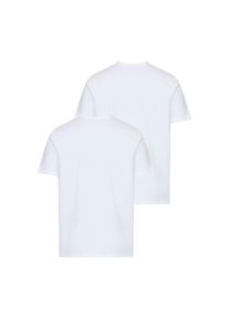 Hugo Blue, Herren, HUGO Blue T-Shirt &raquo;BLUE Naolo&laquo; Packung, 2 Stk. mit Markenlabel am Saum, wei&szlig;100, XL, T-Shirt 2er Packung von Hugo BLUE Menswear