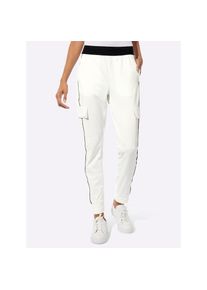 CRÉATION L creation L , Damen , Jogger Pants , mit recyceltem Polyamid