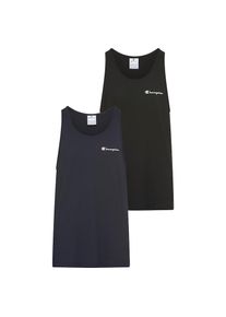 Champion, Herren, Tanktop Packung, 2 Stk., nny, nbk, XS, Tanktop Doppelpack von Champion